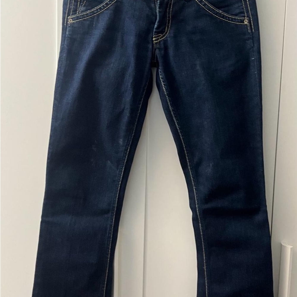 Hudson dark blue almost new jeans